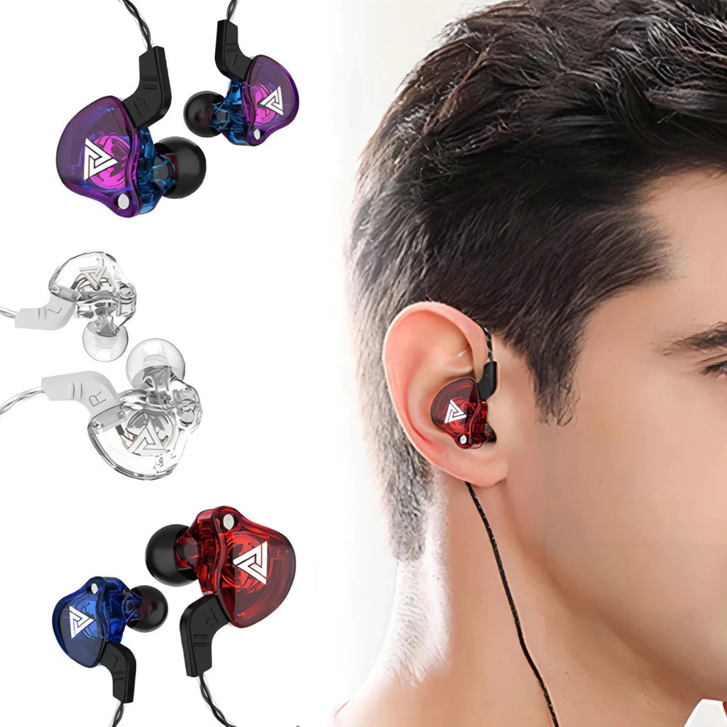 QKZ AK6 - melhor fone com fio até 50 reais